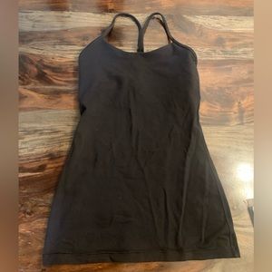 Lululemon black power y tank.